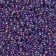 Miyuki rocailles kralen 11/0 - Purple lined amethyst ab 11-356